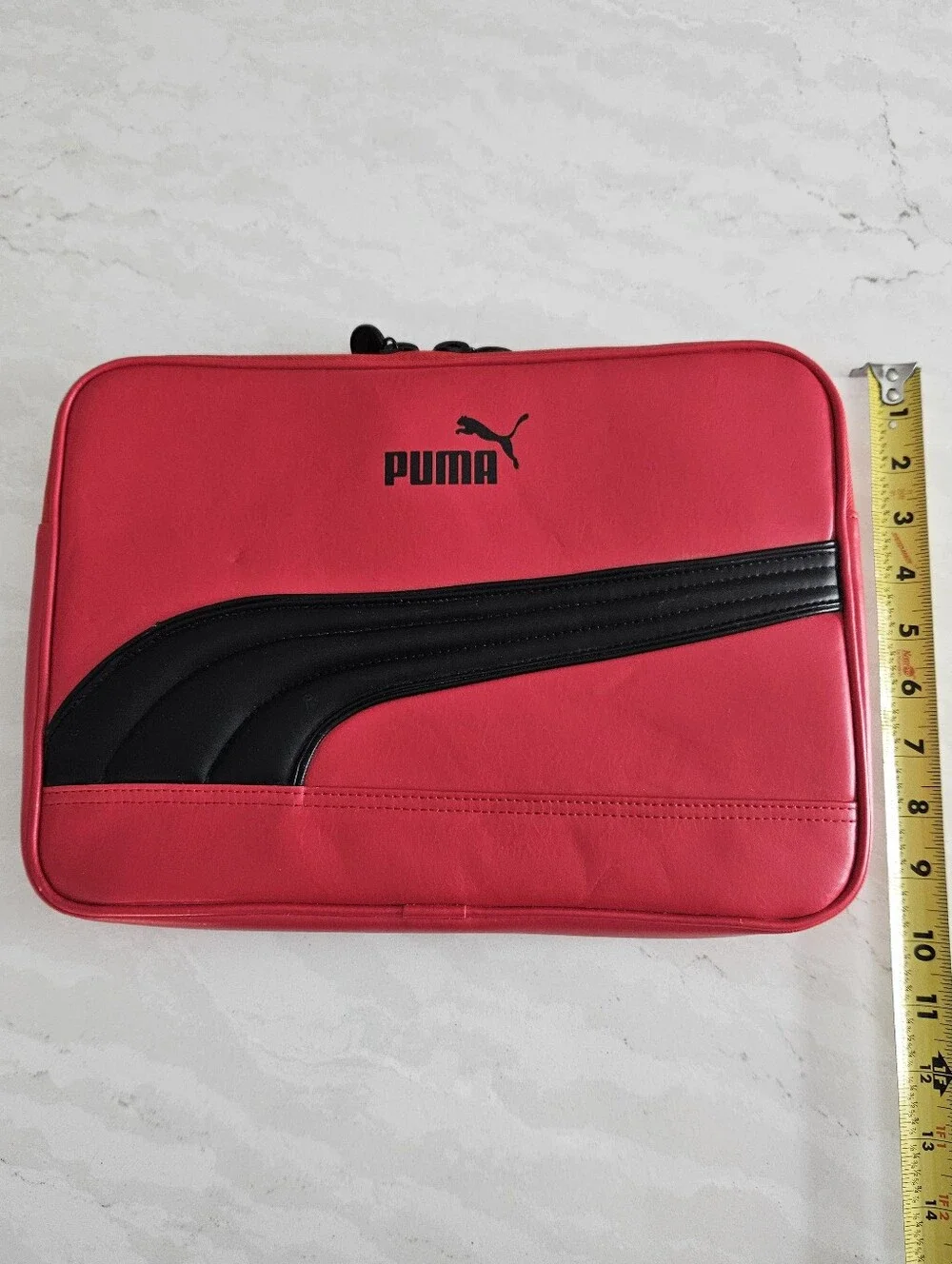 Puma Red and Black Protective Laptop Sleeve